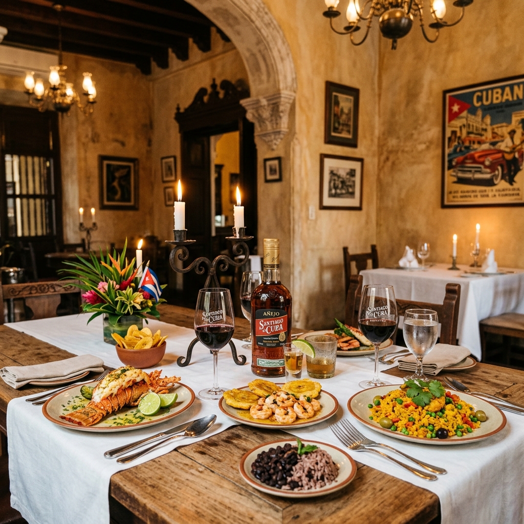 Cena Gourmet en Paladar Cubano